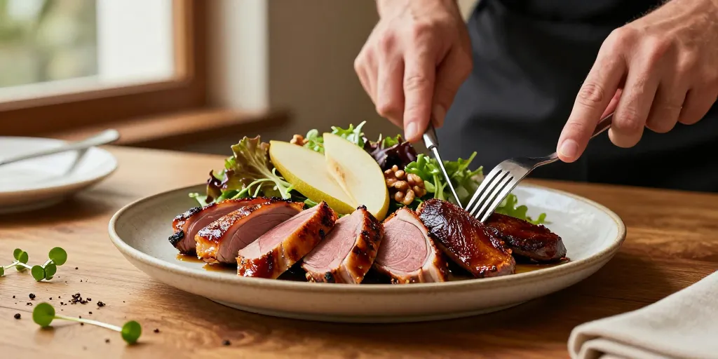 Salade de magret : le fumé ou le séché, lequel choisir ?