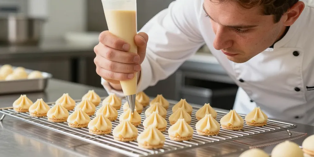 Macaron tant pour tant : la méthode pour réussir une collerette parfaite