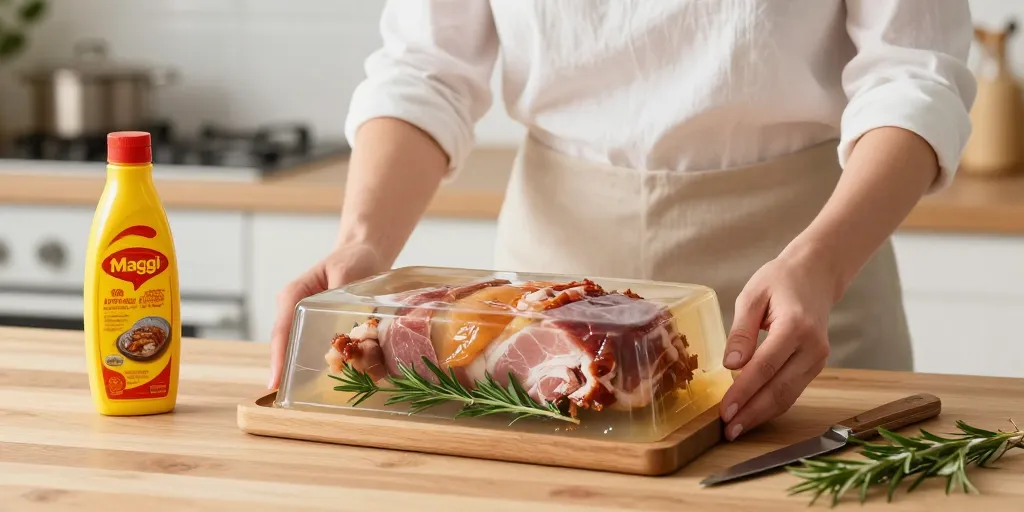 Rôti de porc en gelée Maggi : la méthode pour une texture parfaite